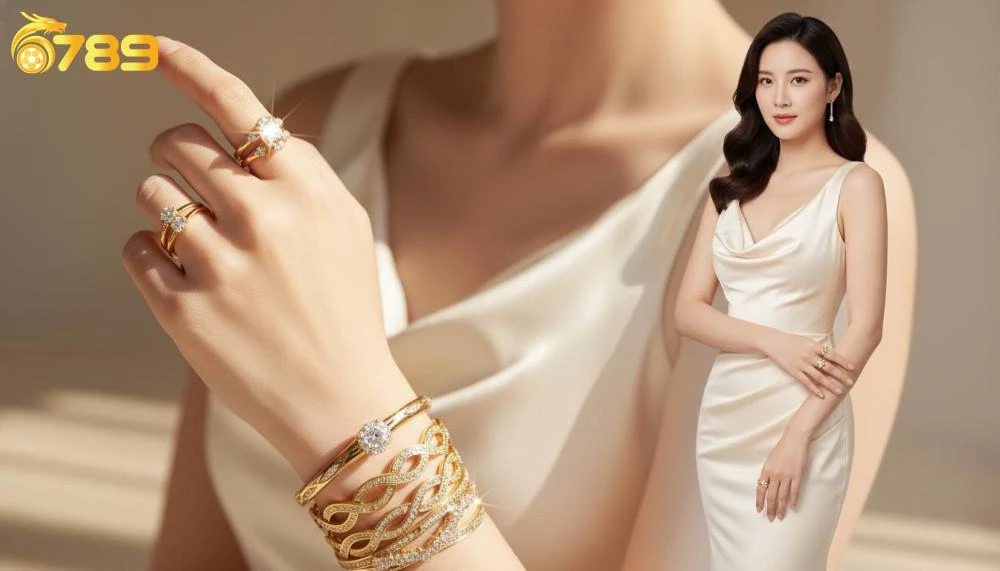 Mơ thấy đeo trang sức vàng sang trọng