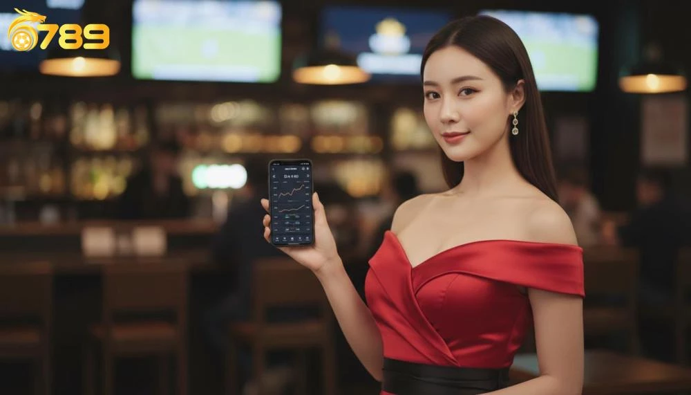 Giao diện cá cược thể thao trên điện thoại