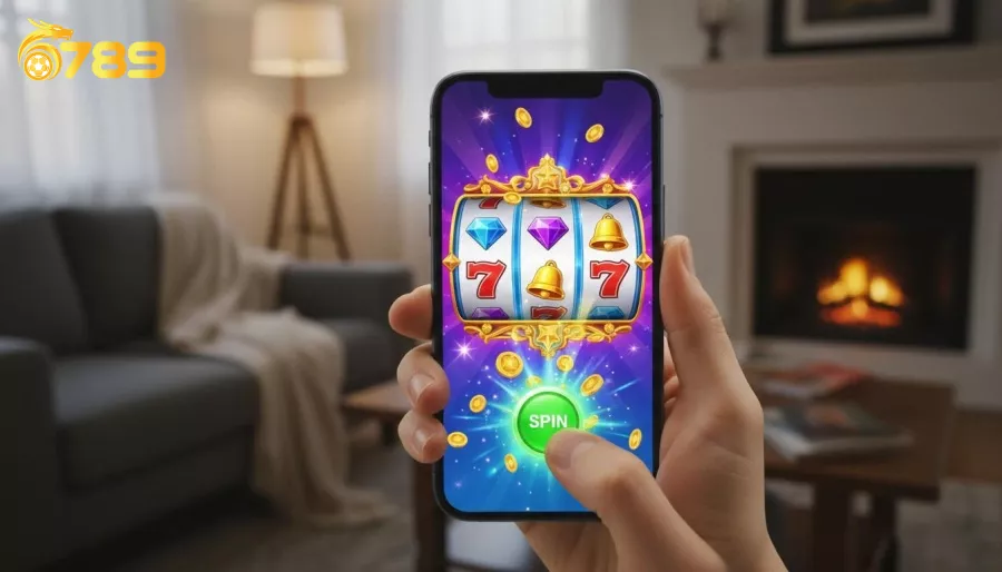 Giao diện trò chơi Nổ Hũ 6789 trên điện thoại