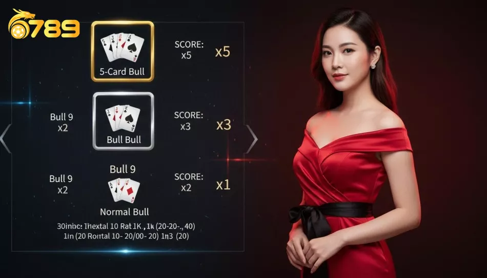 Thứ tự xếp hạng bài mạnh yếu trong Ngầu Hầm 6789